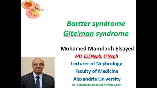 Bartter Gitelman syndromes [upl. by Enomsed]