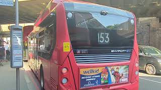 Here is the 153 bus in Finsbury Park Wednesday 31 July 2024 [upl. by Chiquita]