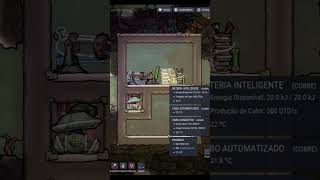 Como criar um BANCO DE BATERIAS no Oxygen Not Included oxygennotincluded pesterenan tutorial [upl. by Dierolf]