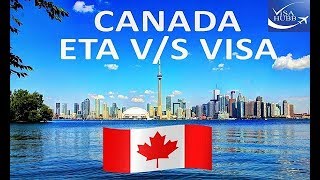 CANADA ETA vs VISA [upl. by Adhamh]