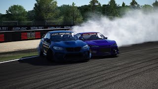 VDC Tandem Chase Practice in 1100 hp 2JZ S15 [upl. by Imorej893]