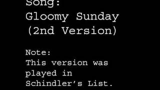 Gloomy Sunday Version 2 Played in Schindlers List [upl. by Negam724]