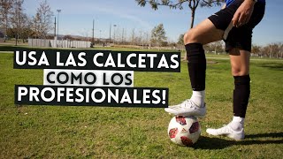 Cómo Usar Las Calcetas De Fútbol  3 Maneras De Usarlas [upl. by Tansy]