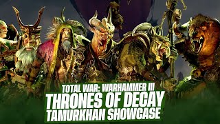 TAMURKHAN Campaign Gameplay is Disgusting Filth  Thrones of Decay DLC  Total War Warhammer 3 [upl. by Notgnillew127]