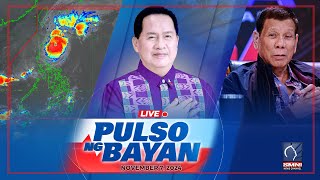 Pulso ng Bayan with Admar Vilando at Jade Calabroso  November 7 2024 [upl. by Oglesby]