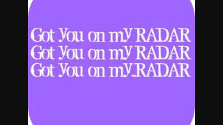 Britney SpearsRadar Lyrics [upl. by Ahsi900]