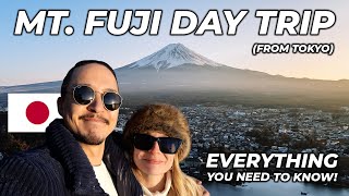 EPIC DAY TRIP to MOUNT FUJI from TOKYO Everything you need to know amp best viewpoints [upl. by Dewitt]