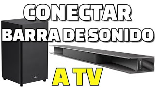 Cómo conectar una barra de sonido en Smart TV Guía de inicio instalación Soundbar TCL TS9030 Atmos [upl. by Ihcas]