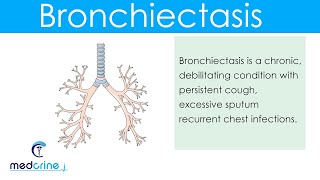 Bronchiectasis  Etiology pathophysiology clinical features diagnosis and treatment [upl. by Weider924]