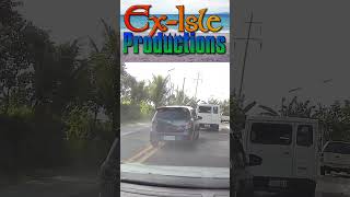 Driving is More Fun in the Philippines Driver Risks Himself and Everyone Else for Two Car Lengths [upl. by Weasner]