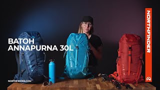 TURISTICKÉ BATOHY VLOG  Katarína Lajčáková  Annapurna 30l [upl. by Xineohp552]