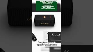 marshall emberton iiMarshallEmbertonII BluetoothSpeaker PortableSpeaker WirelessAudio 360Sound [upl. by Gord]