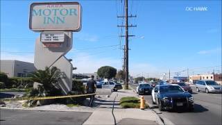 GRAPHIC Anaheim Motel Shooting [upl. by Freya]