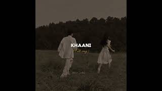 khaani drama song slowed and reverb [upl. by Ocirled]