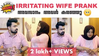 Irritating Prank on Wife  അവസാനം അവൾ കരഞ്ഞു  Marseena Nadeer  Malayalam Vlog 25 [upl. by Candie]