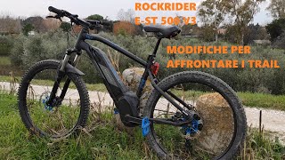 Rockrider EST 500 V3  le mie modifiche [upl. by Greyso786]