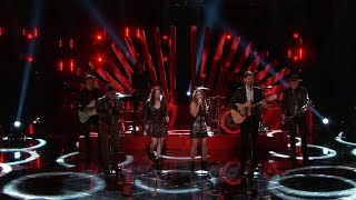 The Voice US Live Final Performances  Alisan Porter Kata Hay Paxton Ingram quotStraight Onquot [upl. by Palermo978]