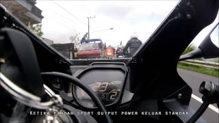 Review Riding mode Honda all new CBR250RR Comfort Sport Sport [upl. by Werby224]