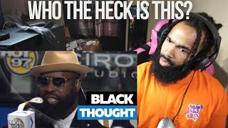 SHAMAOSAMA REACTS TO  BLACK THOUGHT FREESTYLES ON FLEX [upl. by Norris]