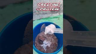 Creatine  Protein Best Combination Of Supplement 🧋Op Taste 😋 [upl. by Yelir]