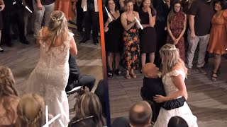 Sister Wives Christine Brown Gives Husband David a LAP DANCE at Wedding [upl. by Edouard]