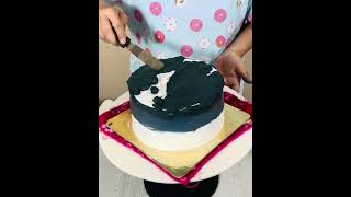 Easy Cake Recipe cake themecake viral weddingcakecake cakedecoration cakedecorating [upl. by Nagiam17]