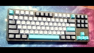 KBDFANS Tiger 80 lite build guide with banana split switches [upl. by Einhpad]