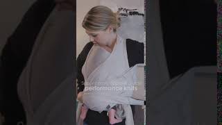 Boppy® ComfyHug™ Hybrid Newborn Baby Carrier  Feature Snippet  Washable  Portrait [upl. by Casaleggio223]