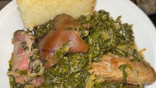 How to cook oldfashioned Collard greens like MAMA [upl. by Nnasus637]