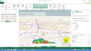 Excel  377  Geodaten mit Power Query für Power Map aufbereiten  Heat Map  Excel 2013 [upl. by Pirnot]