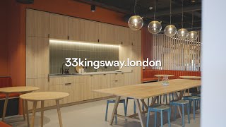 33 Kingsway  Farebrother x JLL  Office Tour [upl. by Ellenuahs166]