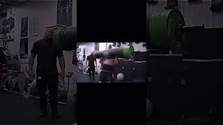 strongman cold strong motivation larrywheels gym gymmotivation fyp record [upl. by Erdried]