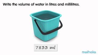 Convert millilitre to litre mL to L [upl. by Diantha794]