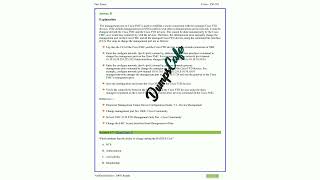 Dumpscafe Cisco350701 exam dumps [upl. by Eissehc]