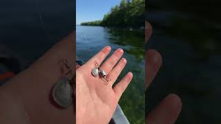 Kayak Fishing in Crystal Clear Water at Sebago Lake Maine 🐟 [upl. by Bobine]