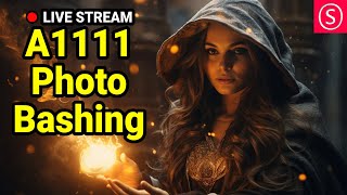 A1111 Photo Bashing  Live Stream  Join me amp Have Fun [upl. by Cadmar]