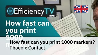 How fast can you print 1000 markers [upl. by Rfinnej151]