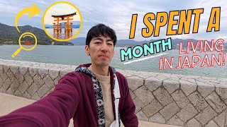 I Spent a Month Living in Japan [upl. by Catlaina]