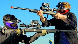 AIRSOFT SNIPER DUELS [upl. by Vivia]