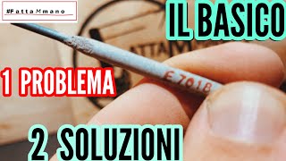 💥💥 Come saldare l’elettrodo basico per principiante soluzione al problema [upl. by Maitilde]