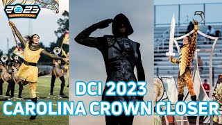 DCI 2023 Carolina Crown Closer With Sound  The Round Table Echoes of Camelot  FloMarching [upl. by Yadnus411]