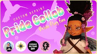 Custom Repaint Asali the Demi Pixie  Pride Flag Fae Collab [upl. by Auahsoj136]