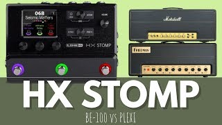 HX STOMP MODDED PLEXI AMPS DIALED IN Placater amp Brit Plexi Bright [upl. by Owiat264]