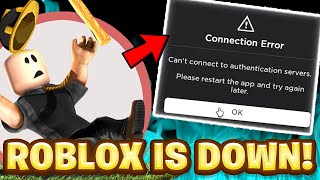 ROBLOX IS DOWN ROBLOX OUTAGE 2022 [upl. by Chandal]