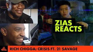 ZIAS Reacts  Rich Chigga Crisis ft 21 Savage  All Def Music [upl. by Dazhehs793]