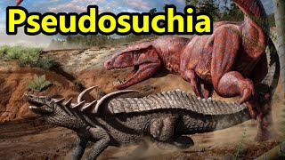 Pseudosuchia An Overview Of The Prehistoric Relatives Of Crocodilians [upl. by Garald]