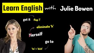 Improve your English with TV shows  Julie Bowen and Ty Burrel [upl. by Akilaz154]