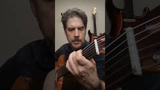 The Neapolitan minor scale on fretless guitar [upl. by Ahl]