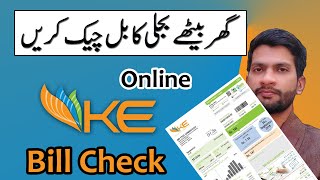 KE Bill  K Electric Bill Check [upl. by Eloken730]