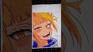 Drawing TOGA HIMIKO 😍✨ MY HERO ACADEMIA ✨ shorts drawing myheroacademia [upl. by Newbold647]